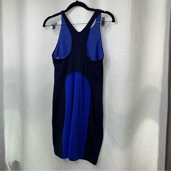 Athleta color block navy swim dress upf 50 size small - Picture 3 of 5